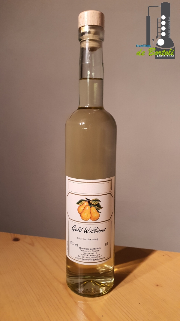 gold willi williams christ birne eigene produktion lecker super mega geschmack atemberaubend selber gemacht gebrannt